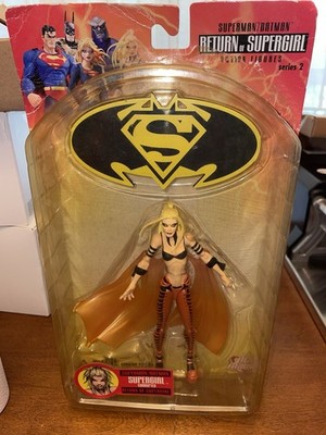 DC Direct Superman/Batman Series 2 Supergirl Corrupted Box Has Issues Minor Wear