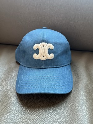 Cappello Celine Jeans Unisex Usato Caps Casquette Hat