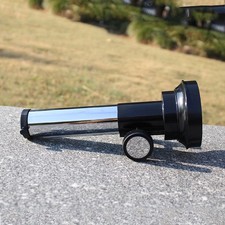 90mm Focusing Mount DIY Telescope Can Connected 1.25-inch Zenith Mirror Eyepiece