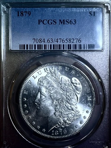 1879 P  MORGAN DOLLAR PCGS CH BU WHITE BLAZER start .99