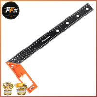 Anschlagwinkel Metall PräZiser Kombiwinkel Mit Linealanschlag 40Cm Profi