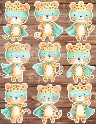 Coconut Tart Vinyl Die Cut Stickers Set Scrapbooking Laptop Water Bottle
