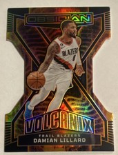 Panini Obsidian Volcanix Die-Cut Damian Lillard SSP Trail Blazers NBA Card #33