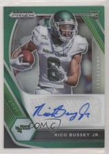 2021 Panini Prizm Draft Picks Green Rico Bussey Jr #DPA-RBJ Auto 0s23