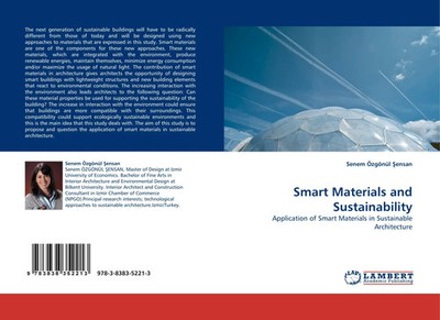 Smart Materials and Sustainability Senem Özgönül ¿ensan Taschenbuch 100 S. 2010