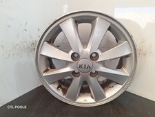 2011 KIA PICANTO KIA PICANTO 14" ALLOY 5 X 14 ET 49 WHEEL HAS MINOR MARKS TO EDG
