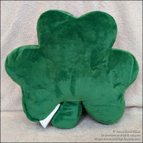 NEW ST PATRICK'S DAY GREEN SHAMROCK DECORATIVE THROW ACCENT PILLOW I'M IRISH - Picture 2 of 3
