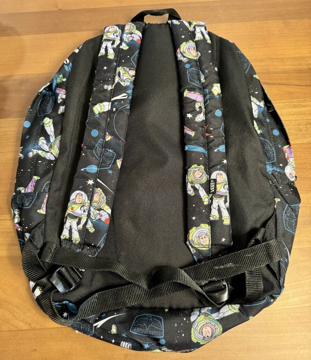 RARE Vans Toy Story Backpack Aliens with Hidden Buzz Lightyear 