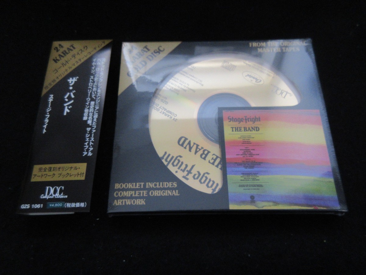 GOLD CD) The Band 『Stage Fright』 輸入 GZS The Band Stage Fright