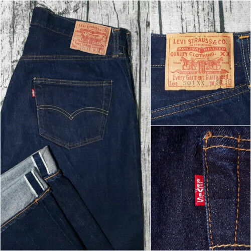 Valencia Made 90s Vintage Levi's 501XX Denim Pants in Indigo Valencia Made 90s Vintage Levi's 501XX Denim Pants in Indigo