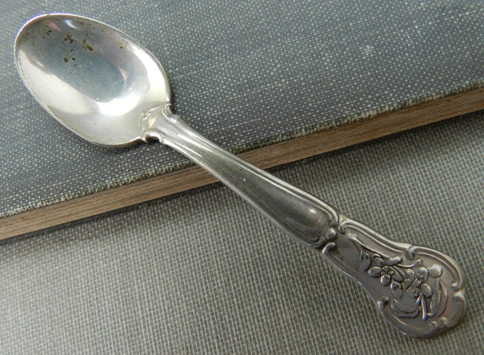 Vintage 925 Sterling Silver State Flower Collector Spoons FLORIDA Orange Blossom