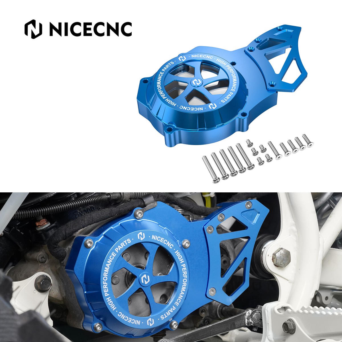 NICECNC Para Yamaha 200 Blaster, Cubierta De Bomba De Aceite De Motor De Aluminio, Accesorios Para ATV Yamaha Blaster 200 YFS200 1988-2006 YFS200SE - View #2