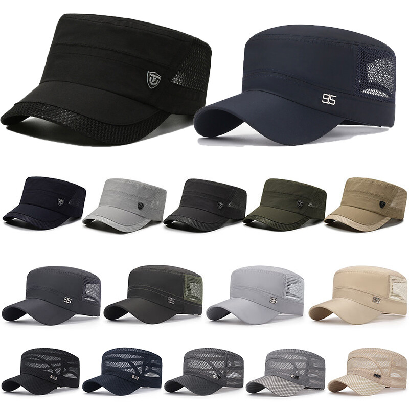 APL Cappello Uomo Uomo Classico Mesh Mesh Cap Cappello Cadet Patrol Sty 