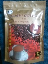 Reishi Coffee 4 in 1 3  Ganoderma 20 bags-sachets, 360g SHIPS PRIORITY kopi F