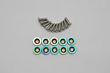 1320 Performance JDM beauty fender washer license plate dress up neo chrome