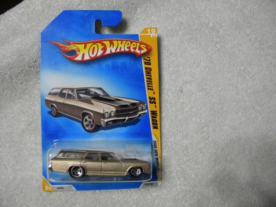 HOT WHEELS 2009 NEW MODELS '70 CHEVELLE SS WAGON GOLD #019 ...