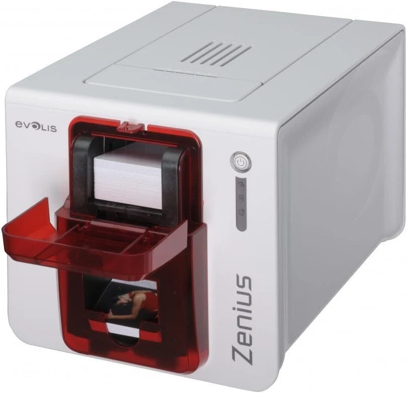 New Evolis Zenius Single Side Photo ID Card Printer & Complete Supplies Bundle - Image 3 of 4