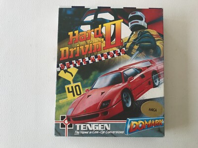 Hard Drivin II Drive Harder - AMIGA - Big Box