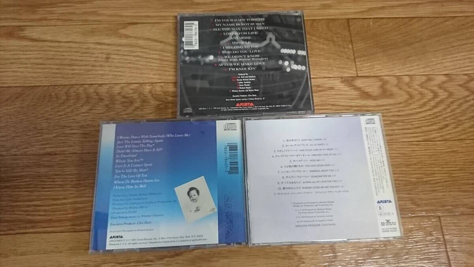 Whitney Houston CD SET x3 I'm Your Baby Tonight. etc Album set(Used item)S08453 Foto 3 de 4