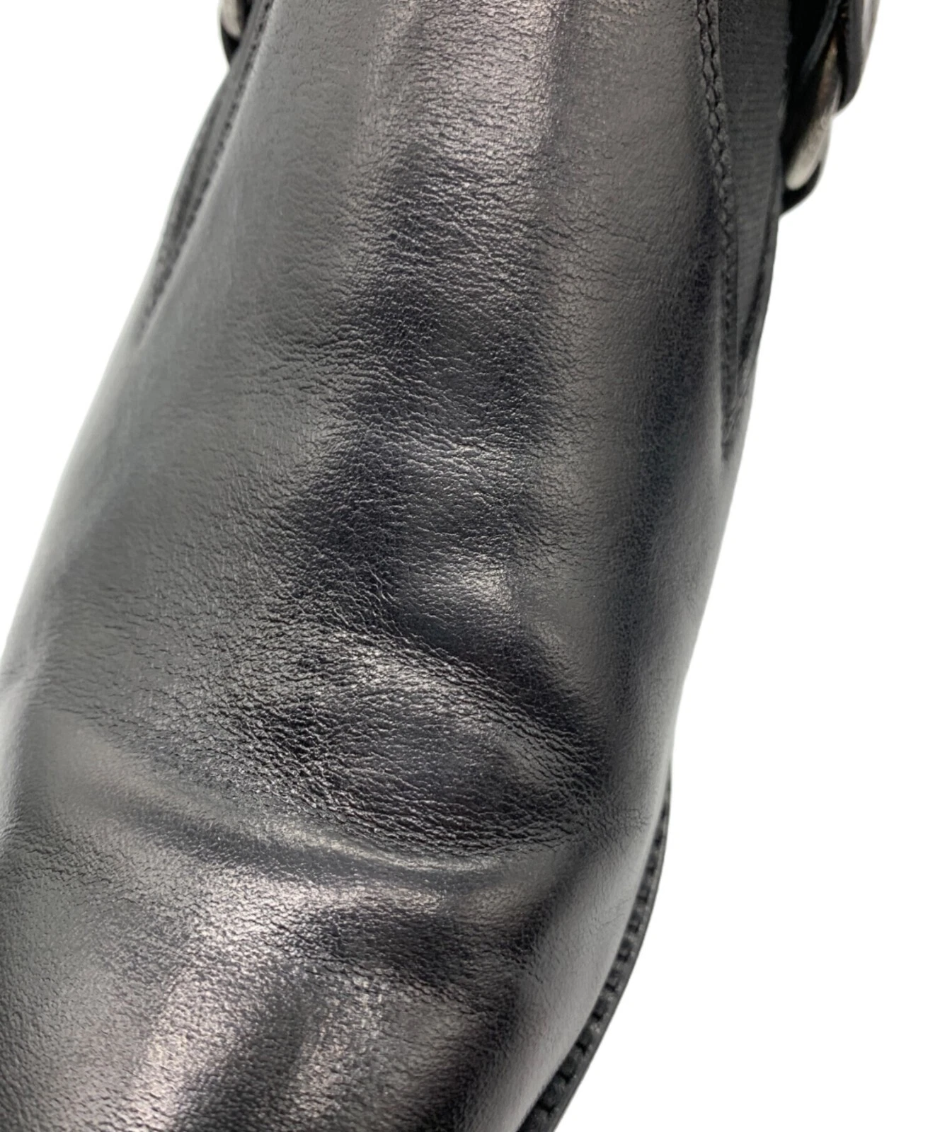 MM6 Maison Margiela Western scarpe pelle uomo nere taglia 38 (US:5) usate Giappone