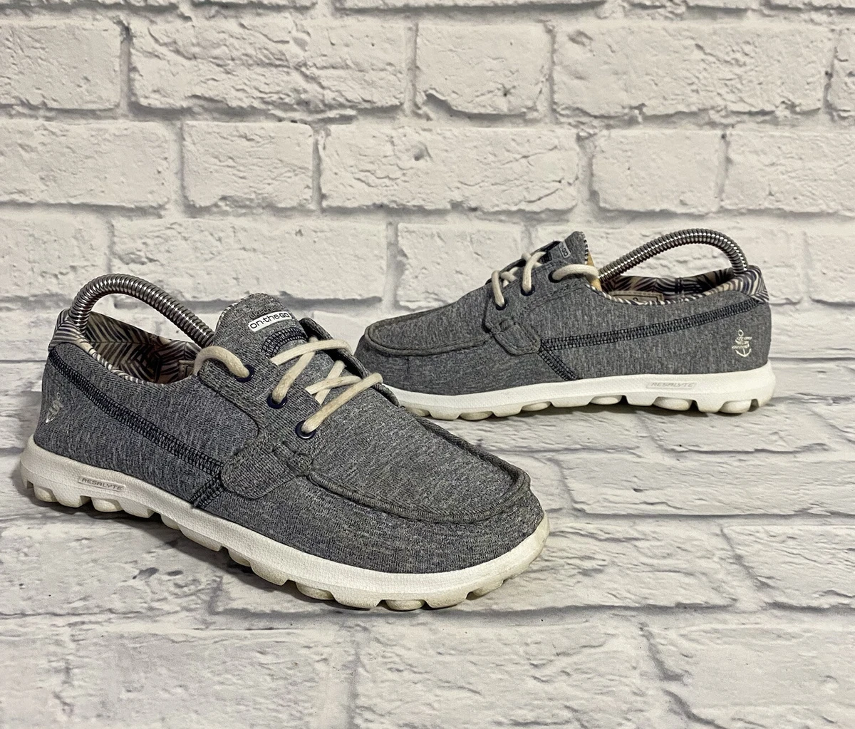 Skechers on the go flagship women's boat shoes cheap