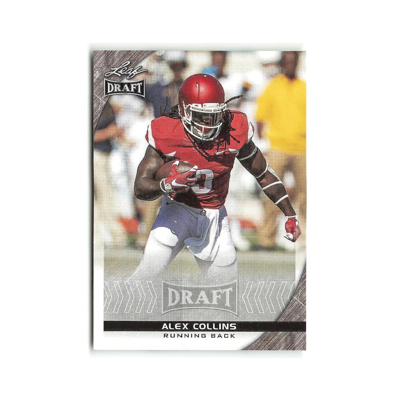 Alex Collins 2016 Leaf Draft #4 Arkansas Razorbacks Football Card NM