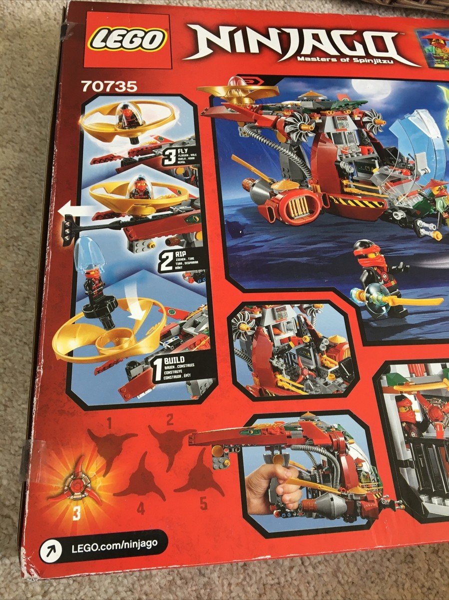 NEW LEGO Ninjago 70735 Ronin R.E.X Airship Minifigures Rare