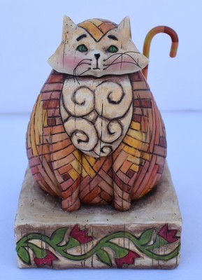 Heartwood Creek - JIM SHORE- 2003 ELIJAH Fat Cat - Sculpture Figurine No. 114422