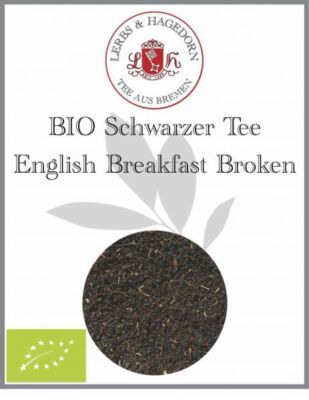 Schwarzer Tee BIO English Breakfast Broken 1 KG