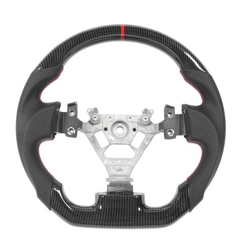 Hydro Dip Steering Wheel Perforated Leather Flat Steering Wheel For 350z - Picture 13 of 22