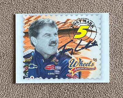 Terry Labonte 2004 Wheels American Thunder Post Mark #PM4 Mini Stamp Insert 