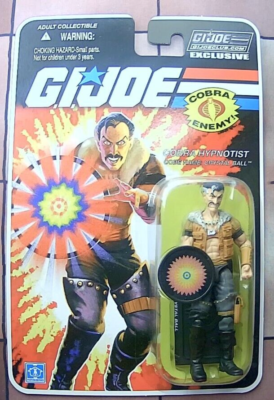 Joe carded CRYSTAL BALL Collectors' Club Figure Subscription