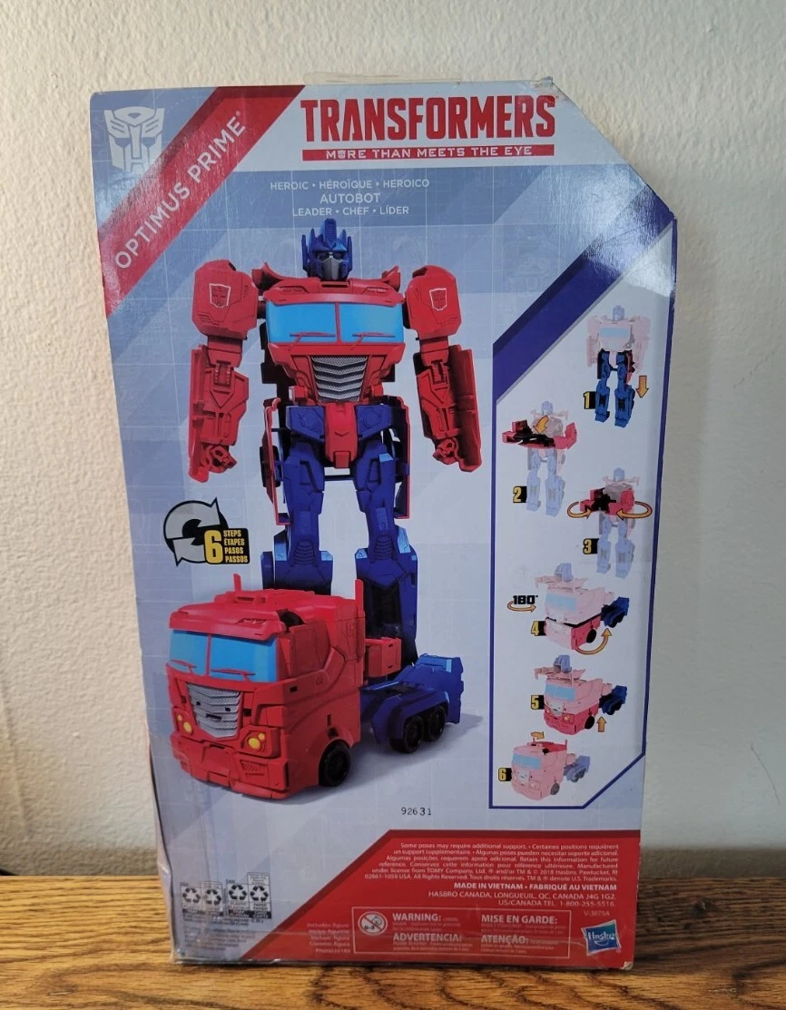 Optimus prime hotsell hasbro 2018
