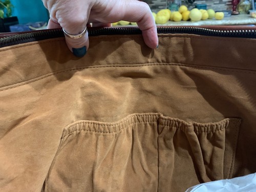 Neu mit Etikett Patricia Nash Geldbörse - große gewebte Viotti Ledertasche, doppelte Riemen $ 299 - Bild 9 von 11