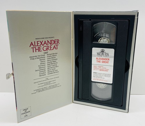 Alexander The Great (VHS, MGM Home Video) - Picture 7 of 8