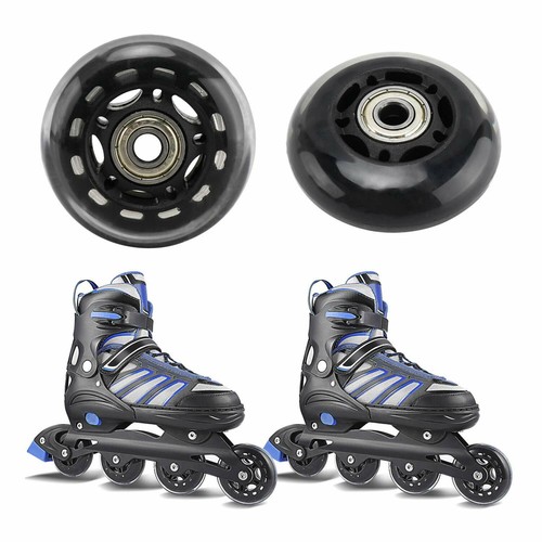 8Pack Outdoor Rollerblade Inline Hockey Fitness Skate Wheels 64mm