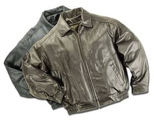 Classic REED Union Made in USA All American Quality Bomber Cow Leather Jacket