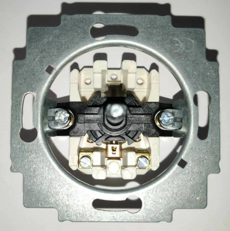 Busch-Jaeger Future Linear schwarz Matt Zweistufen-Drehschalter 1-polig 2-1-3 - Bild 4 von 4