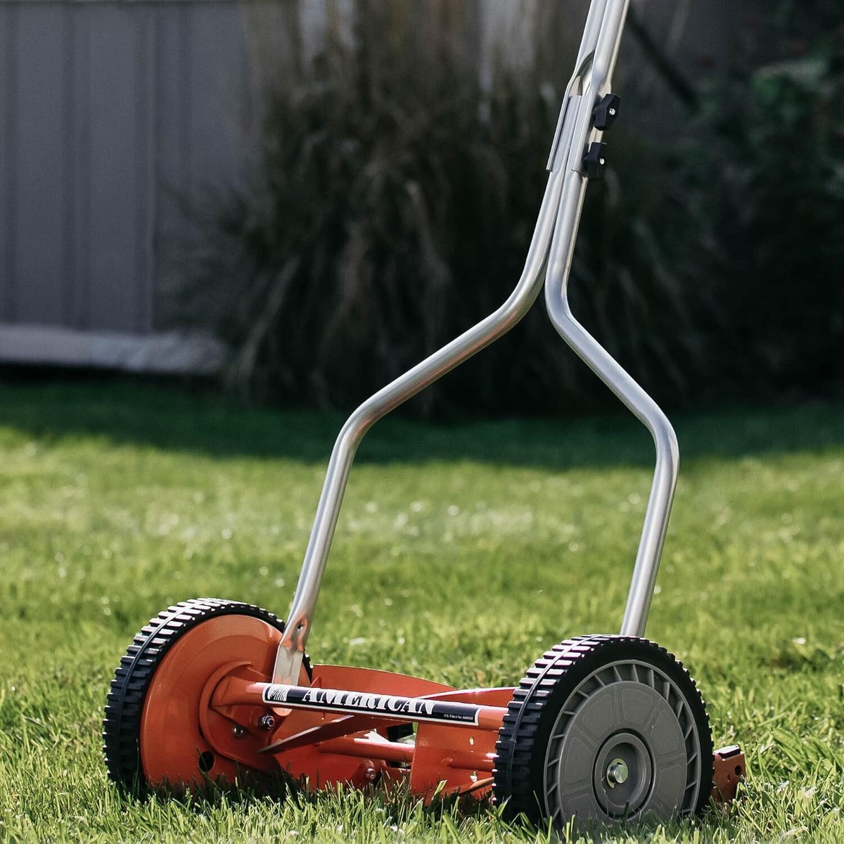 アンティーク米国芝刈機american lawn mower エクステリア用 American Lawn Mower Company 1204-14 14-Inch 4-Blade Push Reel Lawn