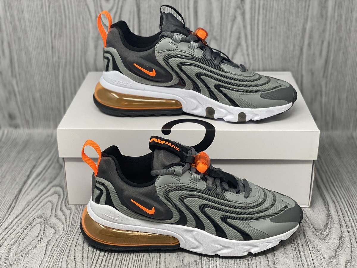 Nike Men's Air Max 270 React ENG Iron Grey CT1281-002 Size