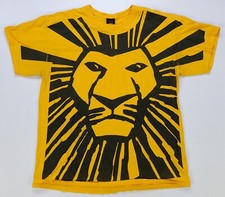 Rare VTG DISNEY PRESENTS The Lion King Broadway Musical All Over T Shirt 90s L