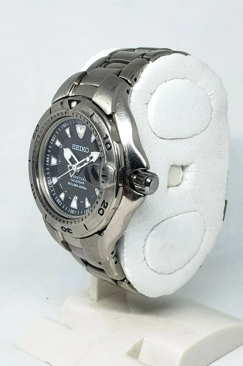 Seiko titanium hotsell perpetual calendar watch