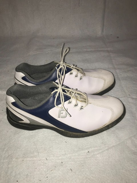 Footjoy Mens Sport LT Golf Shoes White 