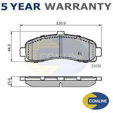 Comline Front Brake Pads Set Fits Nissan Micra 1993-2003 1.0 1.3 1.4