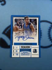 YOGI FERRELL 2017-18 CONTENDERS AUTO SSP MINT!