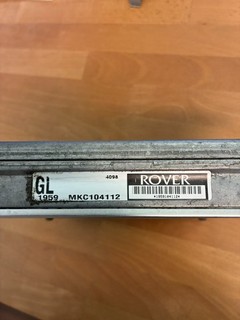 Motorsteuergerät Rover RD TeileNr.: MKC104112 / GL gebraucht ungeprüft