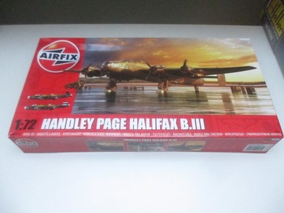 Arfix 1/72 Handley Page Halifax B.III - neuwertig - geöffnet - komplett