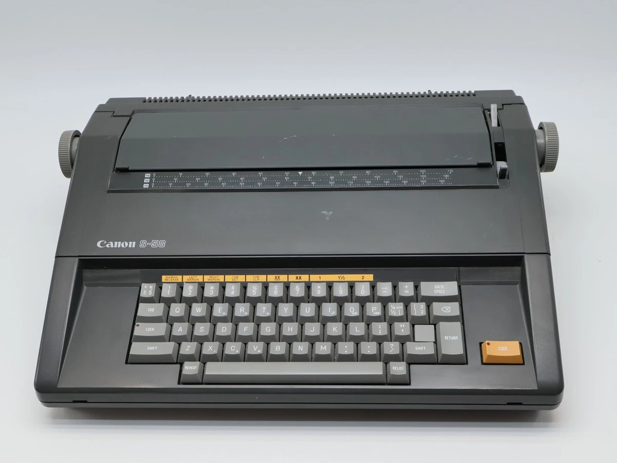 Adaptateur Canon AD-100 6V 1,2A Pour Machines à écrire Starwriter / Typestar (occasion)