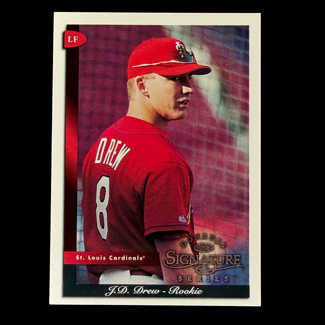1998 Donruss Signature Series J.D. Drew #129 Rookie St Louis Cardinals