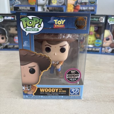 Funko N ft Pop! Vinyl: Pixar - Woody with Red Pencil (Digital Pop! Release) 